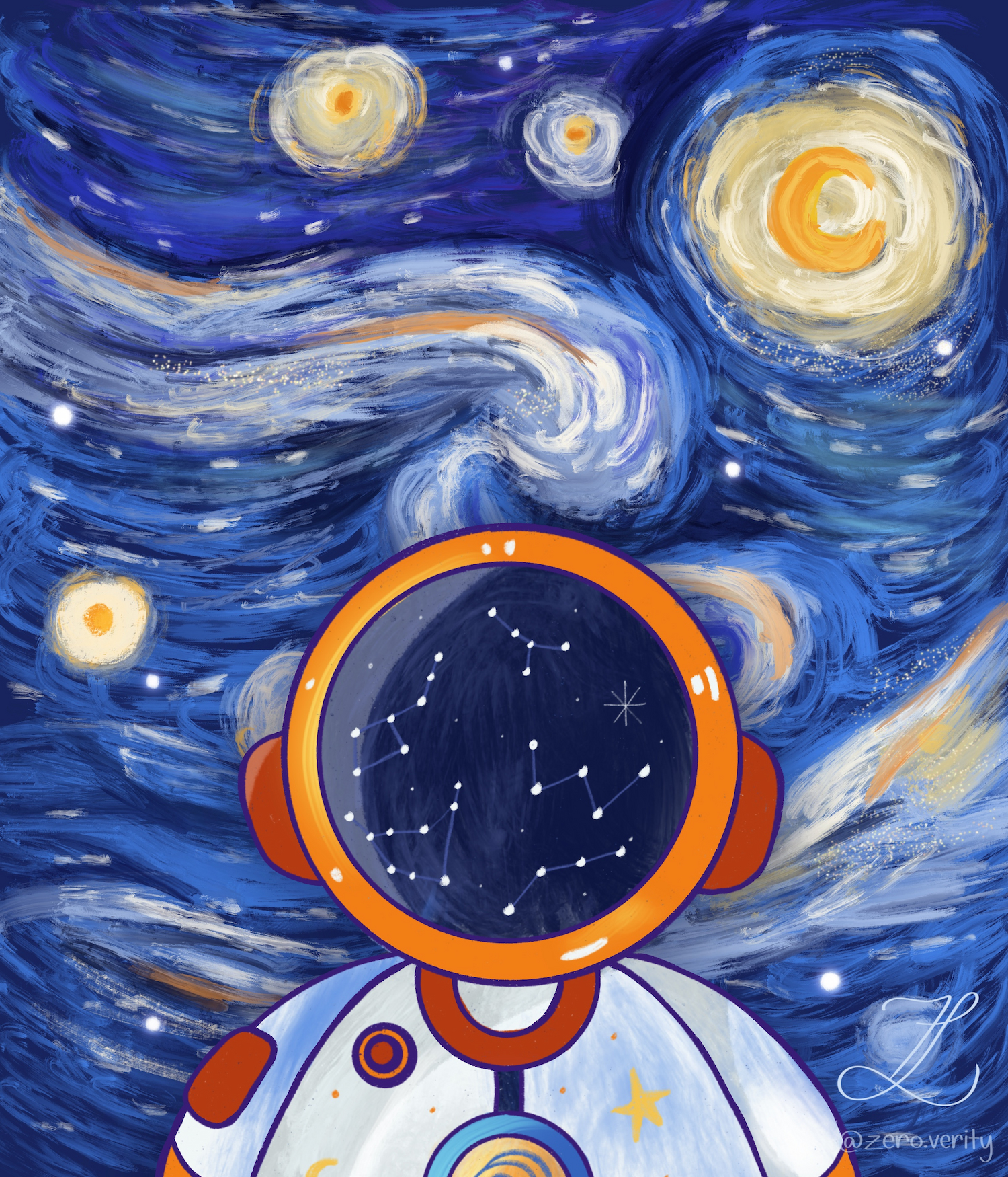 Starry Astronaut